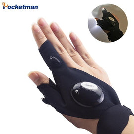 LED Finger Glove