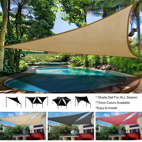 Pool Shade Setup